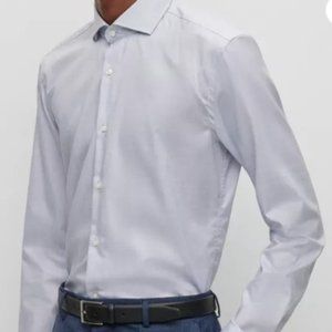 BEAUTIFUL HUGO BOSS light blue dress Shirt (15,5 / 33/34)